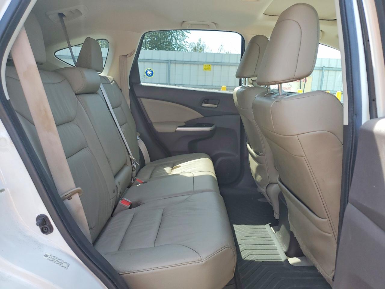 2014 Honda Cr-v Exl Белый vin: 5J6RM4H74EL033314