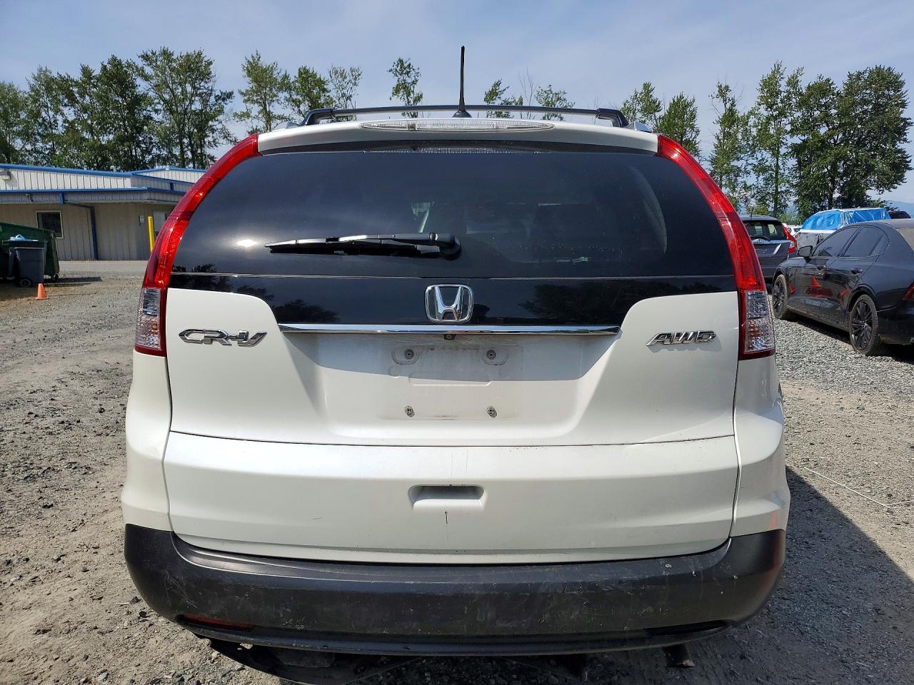 2014 Honda Cr-v Exl Белый vin: 5J6RM4H74EL033314