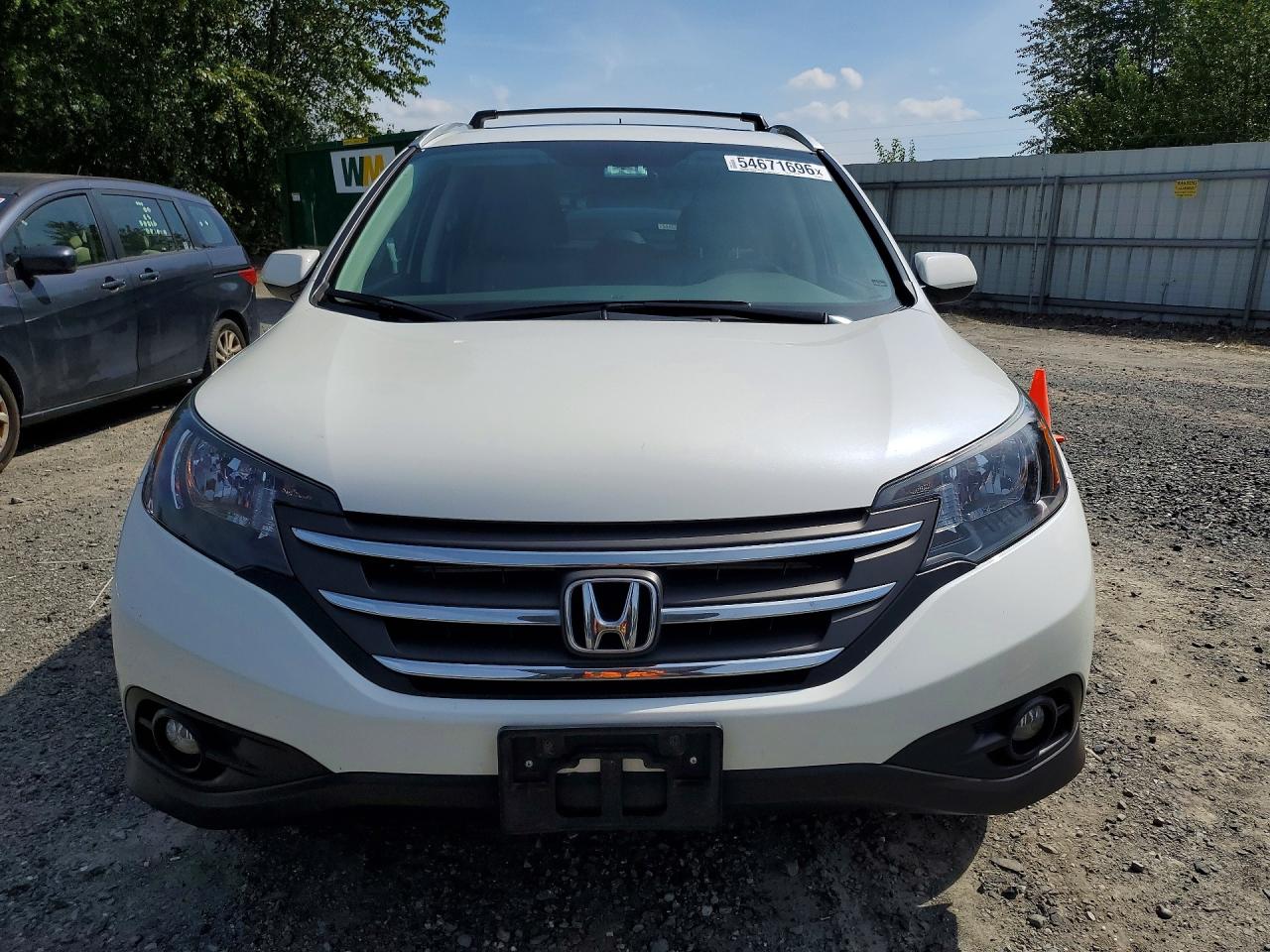 2014 Honda Cr-v Exl Белый vin: 5J6RM4H74EL033314