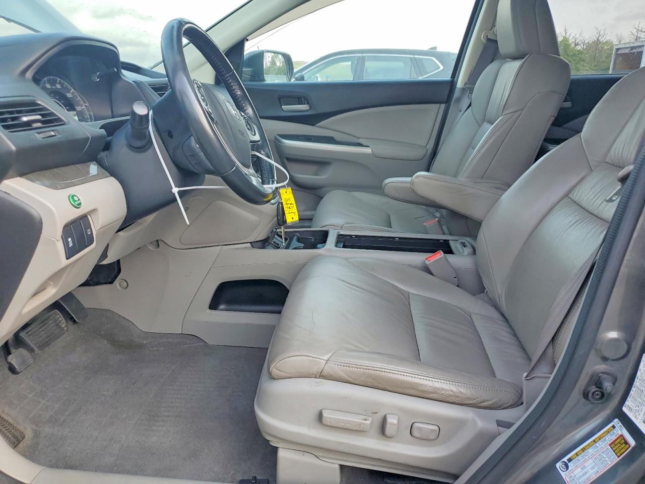 2014 Honda Cr-v Exl Gray vin: 5J6RM4H74EL057175