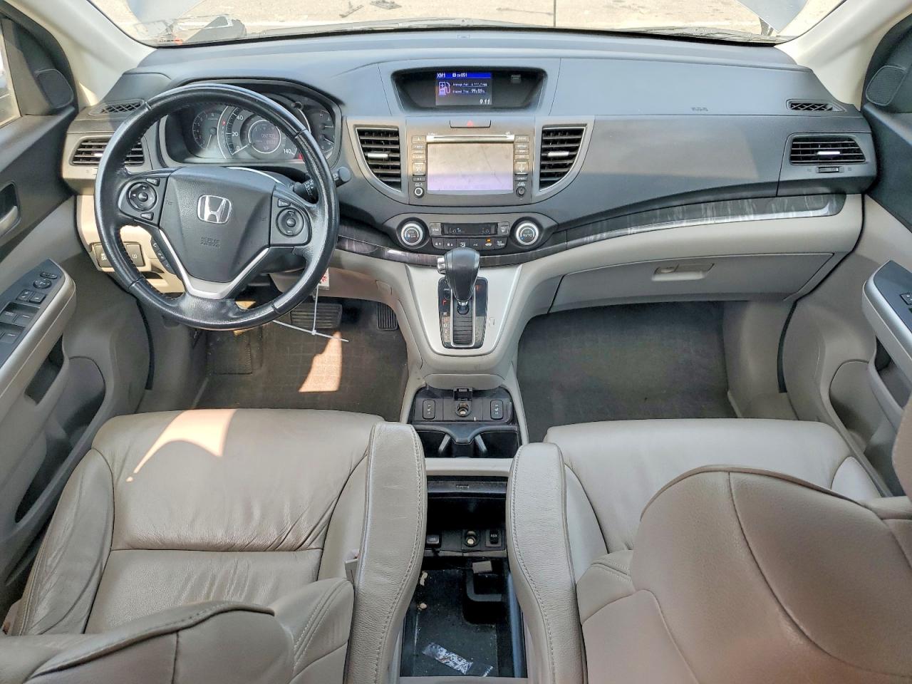 2014 Honda Cr-v Exl Gray vin: 5J6RM4H74EL057175