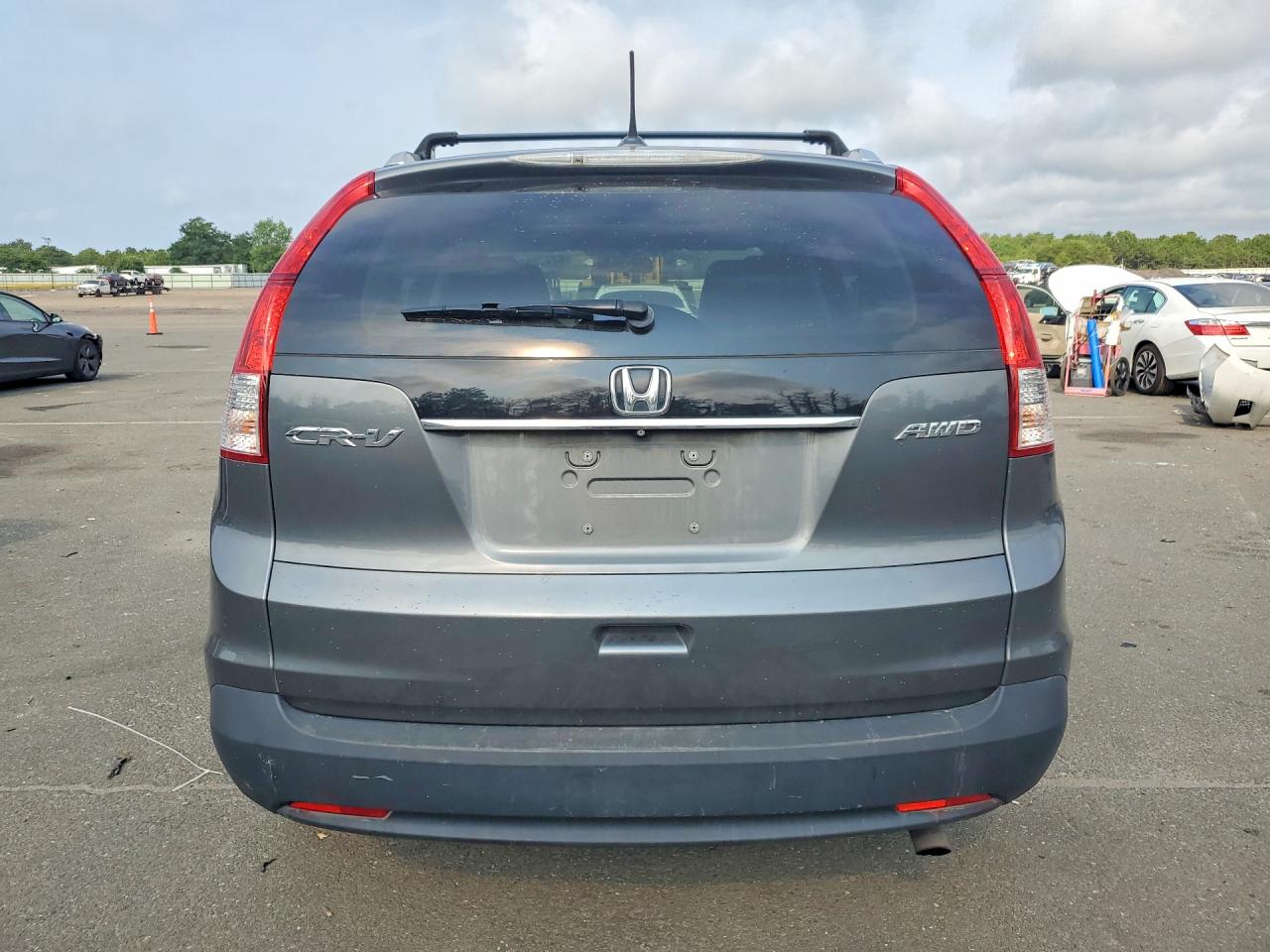 2014 Honda Cr-v Exl Gray vin: 5J6RM4H74EL057175