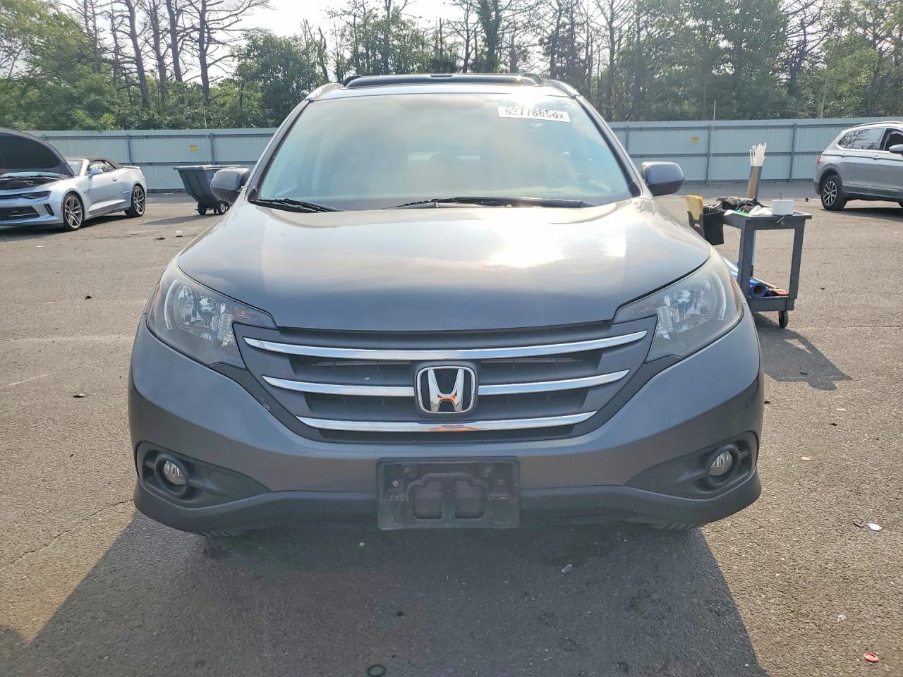 2014 Honda Cr-v Exl Gray vin: 5J6RM4H74EL057175