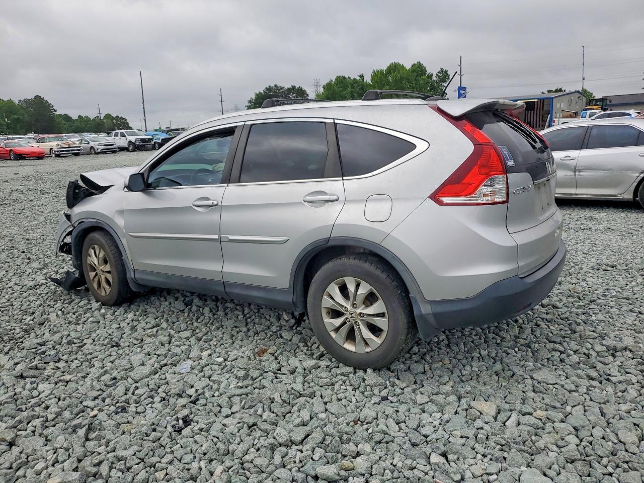 2014 Honda Cr-v Exl Gray vin: 5J6RM4H74EL059430