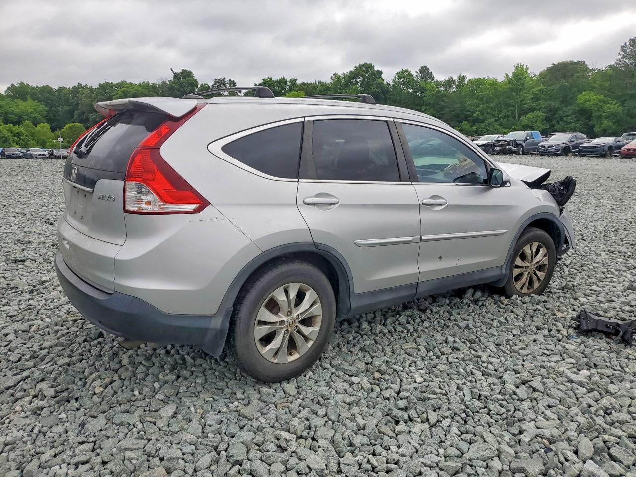 2014 Honda Cr-v Exl Gray vin: 5J6RM4H74EL059430