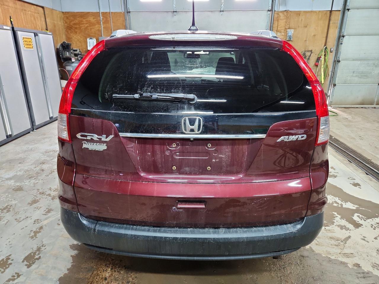 2014 Honda Cr-v Exl Burgundy vin: 5J6RM4H74EL059721