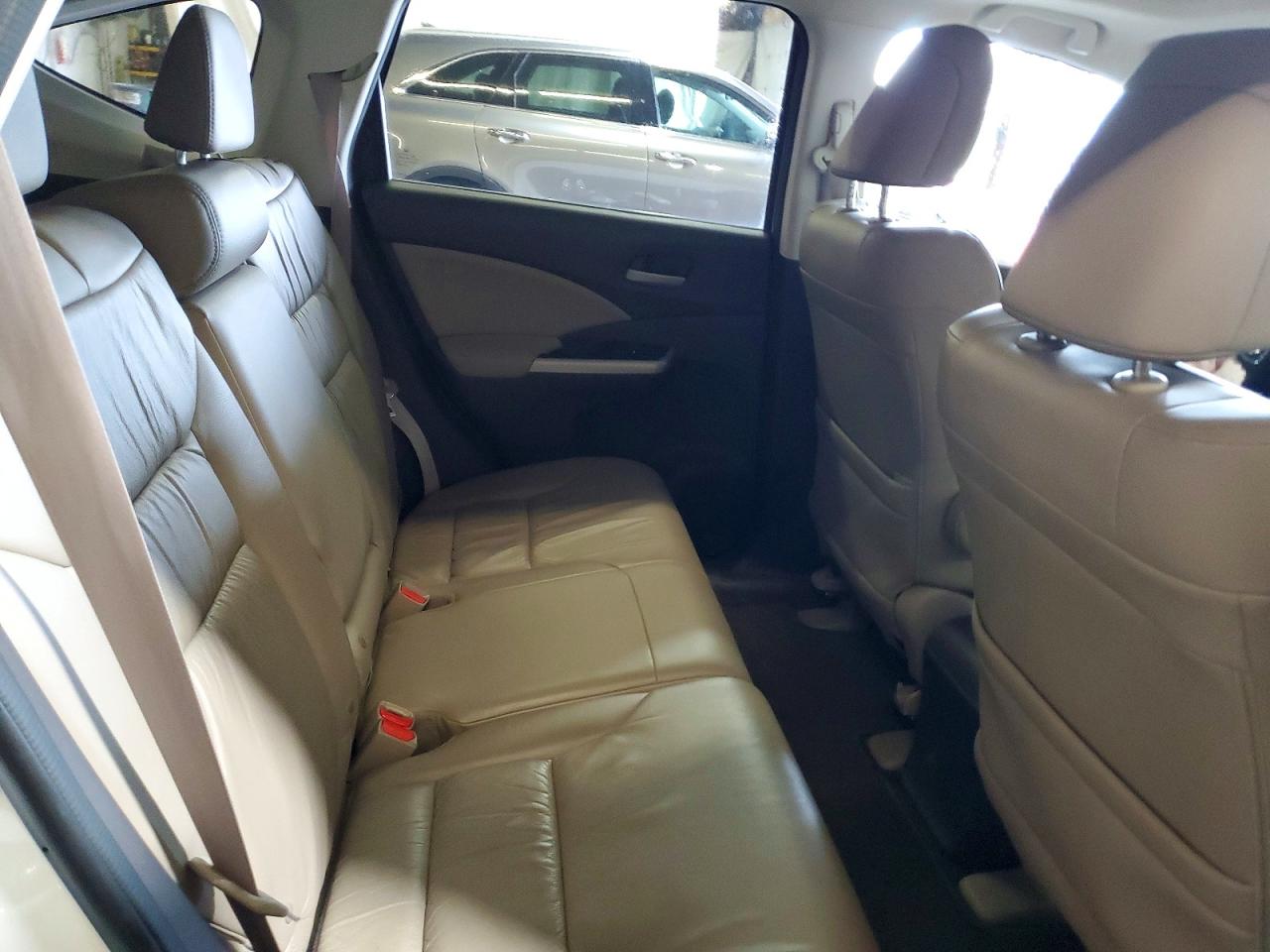 2014 Honda Cr-v Exl White vin: 5J6RM4H74EL060934