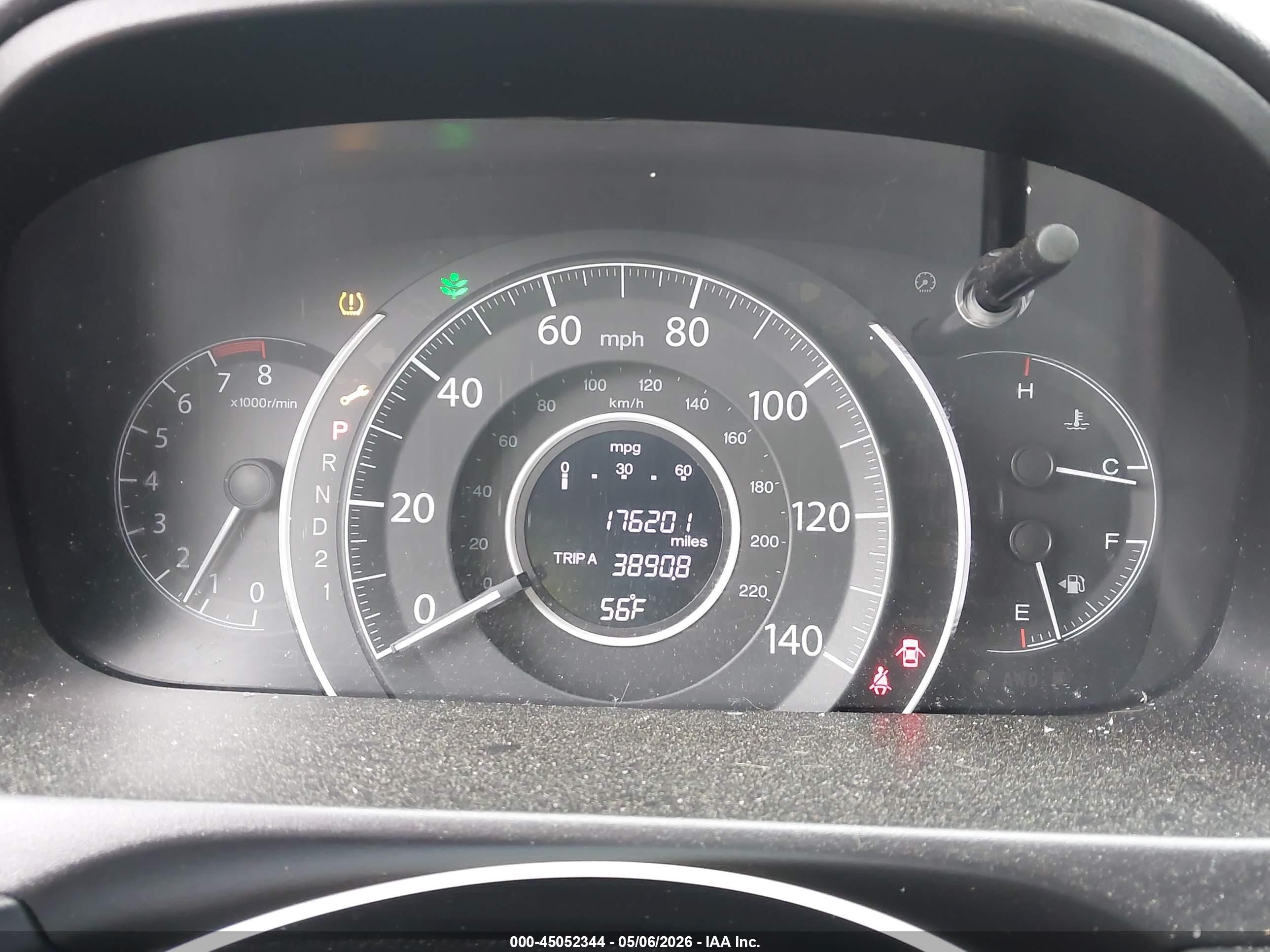 2014 Honda Cr-v Ex-l Blue vin: 5J6RM4H74EL073229