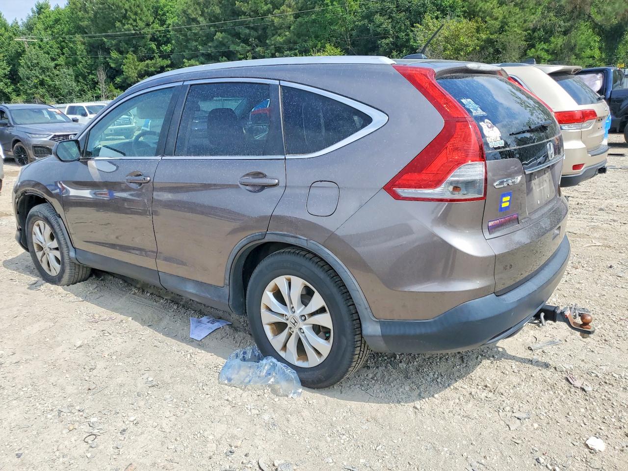 2014 Honda Cr-v Exl Серый vin: 5J6RM4H74EL076678