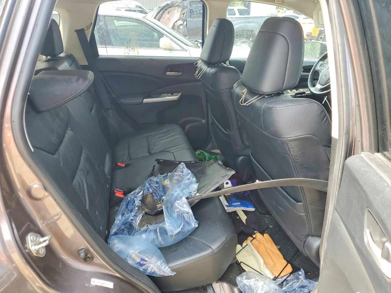 2014 Honda Cr-v Exl Серый vin: 5J6RM4H74EL076678
