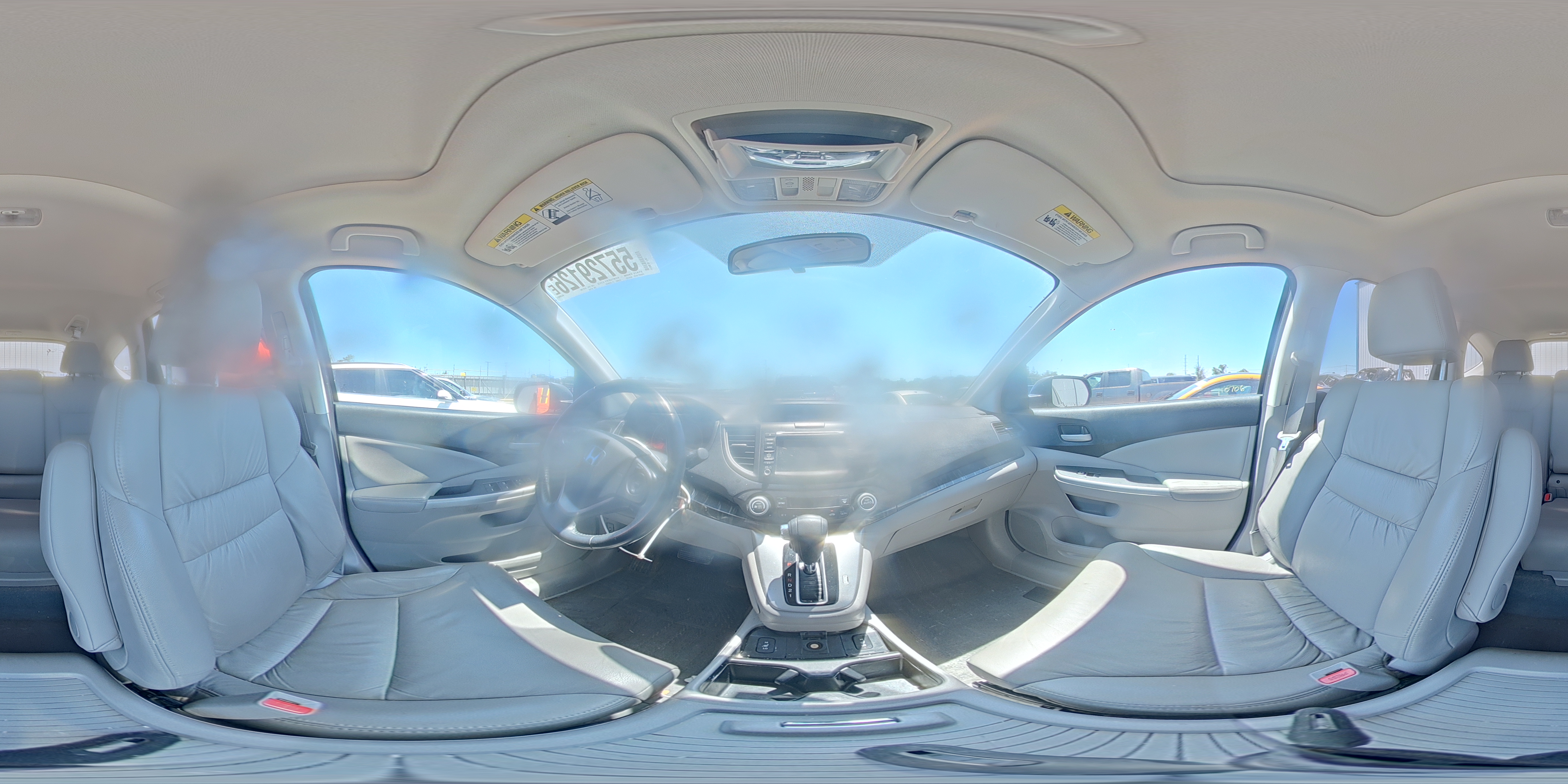 2014 Honda Cr-v Exl Серый vin: 5J6RM4H74EL077054