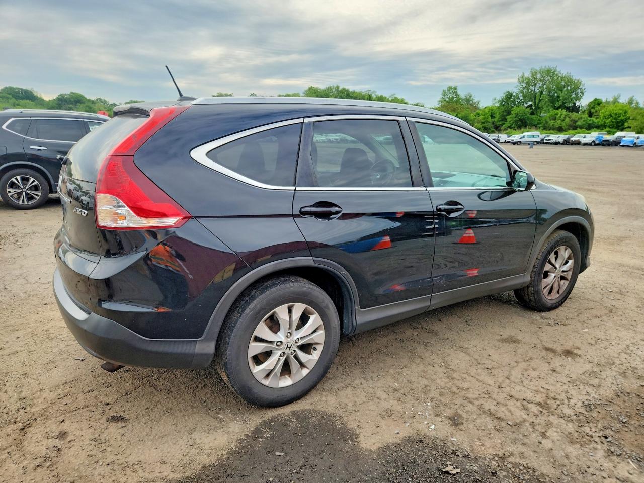2014 Honda Cr-v Exl Black vin: 5J6RM4H74EL082352