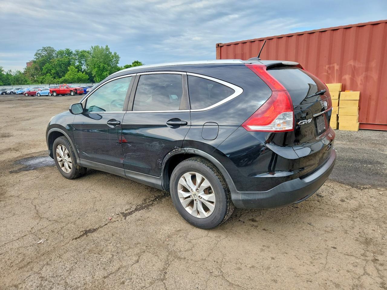 2014 Honda Cr-v Exl Black vin: 5J6RM4H74EL082352