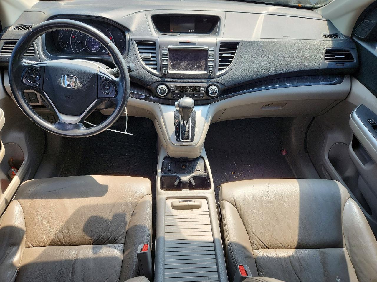 2014 Honda Cr-v Exl Gray vin: 5J6RM4H74EL089303