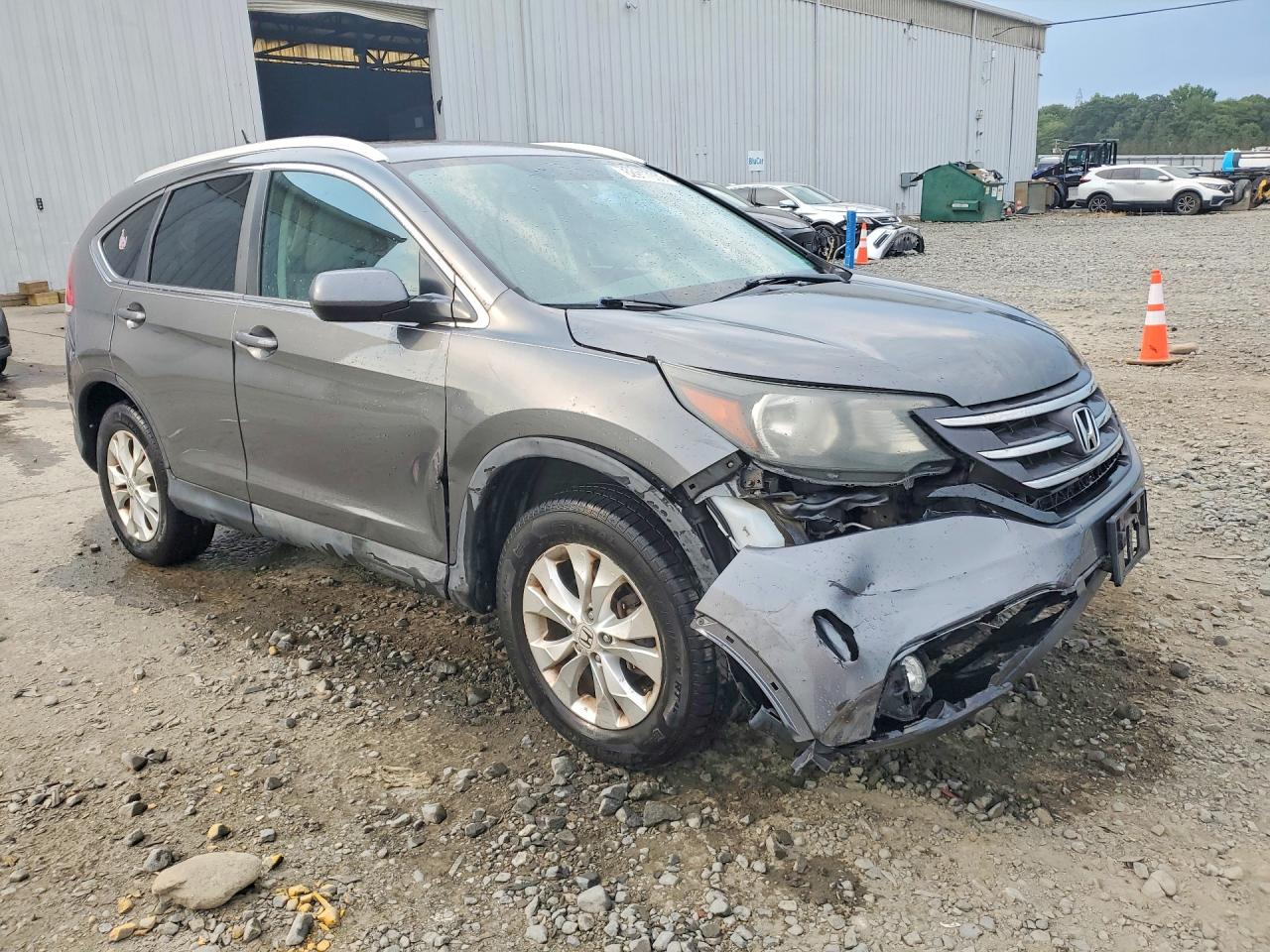 2014 Honda Cr-v Exl Silver vin: 5J6RM4H74EL093562