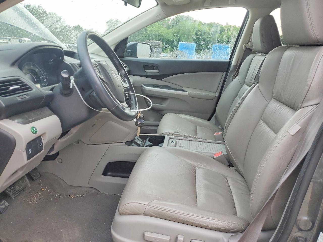 2014 Honda Cr-v Exl Silver vin: 5J6RM4H74EL093562