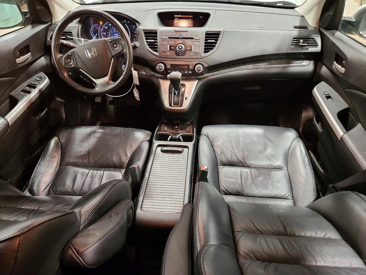 2014 Honda Cr-v Exl White vin: 5J6RM4H74EL119979