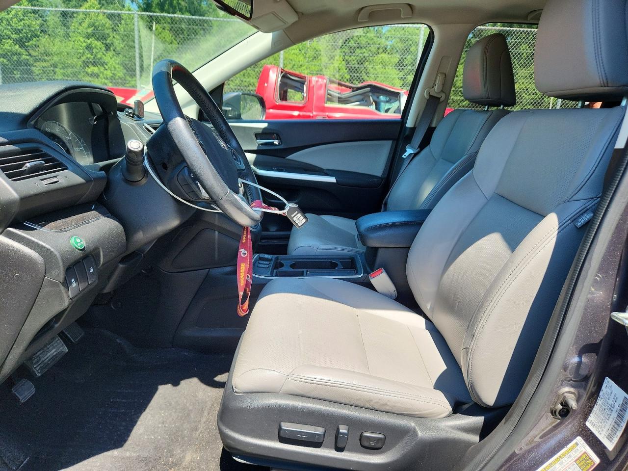 2015 Honda Cr-v Exl Gray vin: 5J6RM4H74FL013503