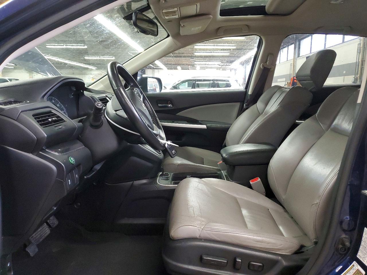 2015 Honda Cr-v Exl Синий vin: 5J6RM4H74FL045495