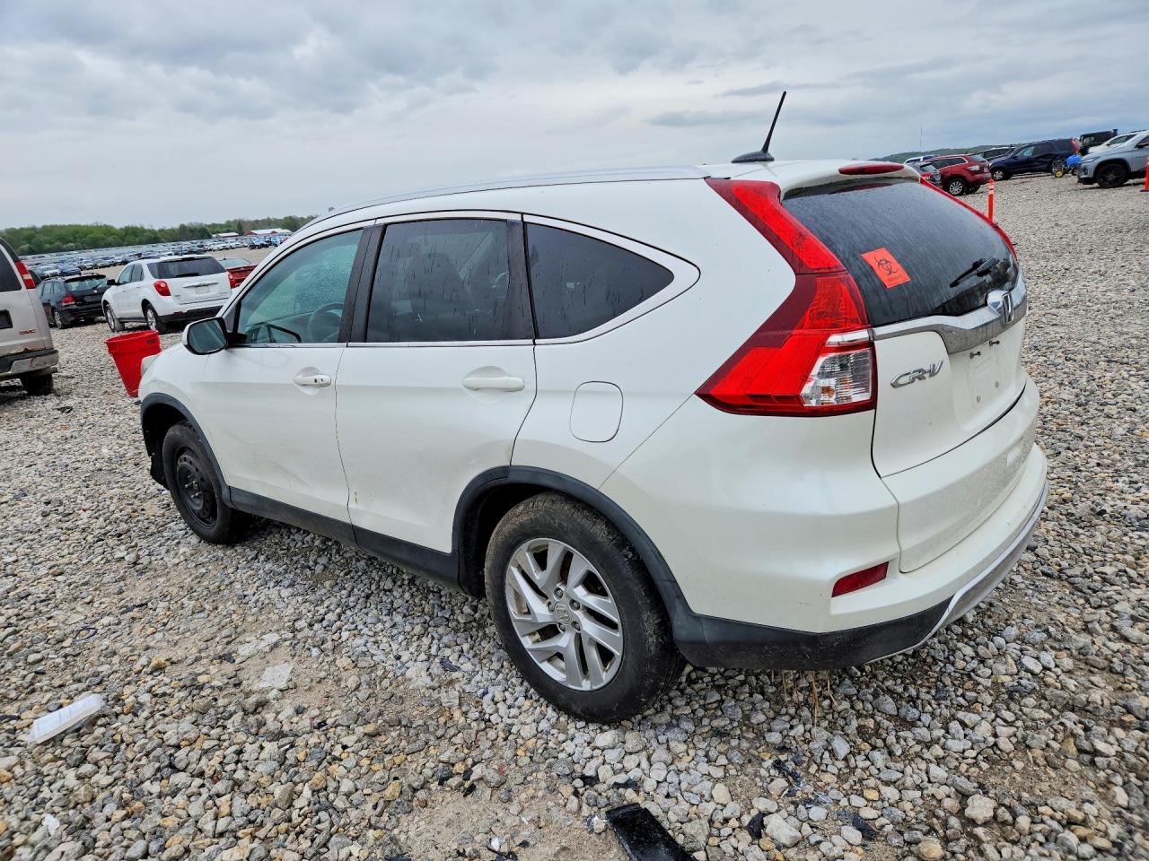 2015 Honda Cr-v Exl Белый vin: 5J6RM4H74FL128246