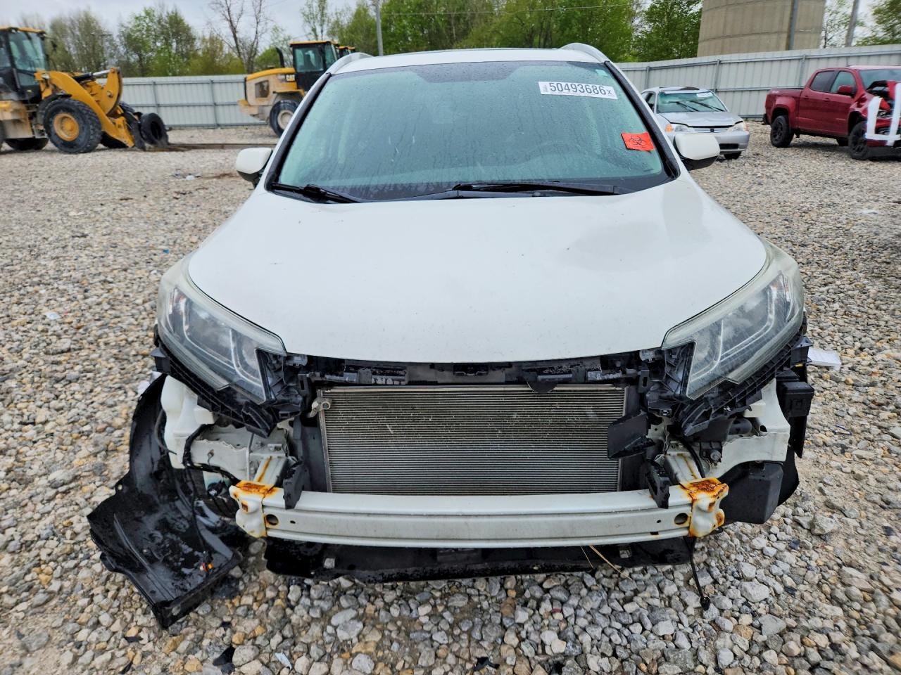 2015 Honda Cr-v Exl Белый vin: 5J6RM4H74FL128246