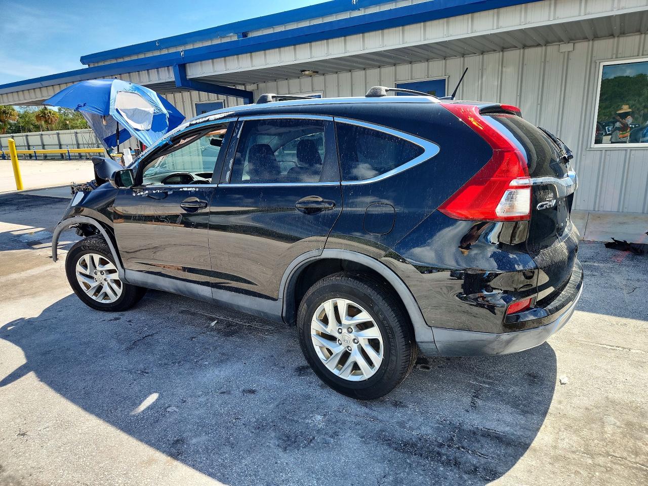 2015 Honda Cr-v Exl Black vin: 5J6RM4H74FL134211