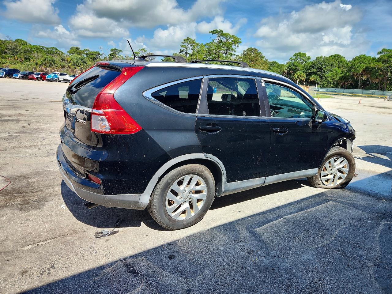 2015 Honda Cr-v Exl Black vin: 5J6RM4H74FL134211
