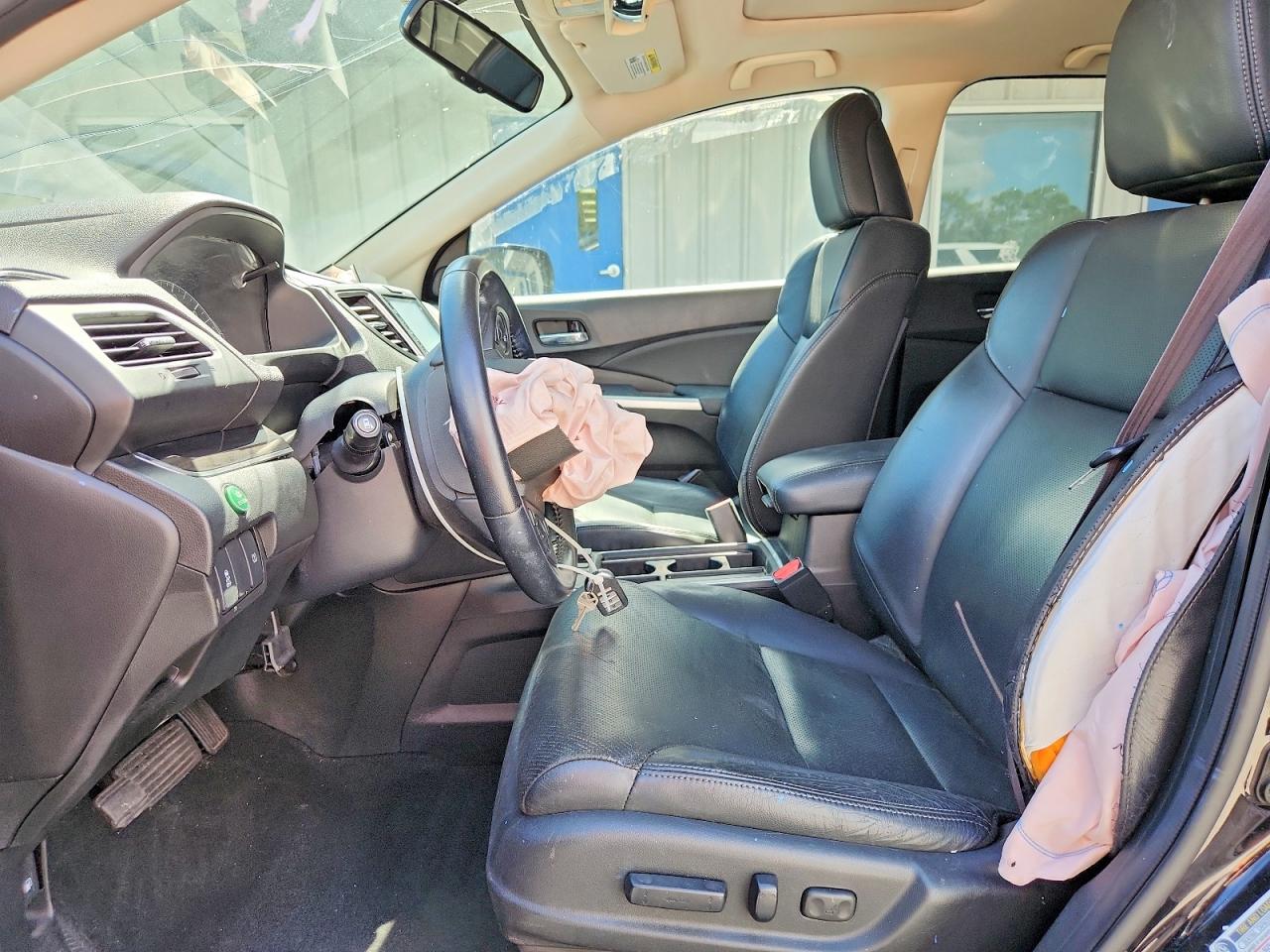 2015 Honda Cr-v Exl Black vin: 5J6RM4H74FL134211