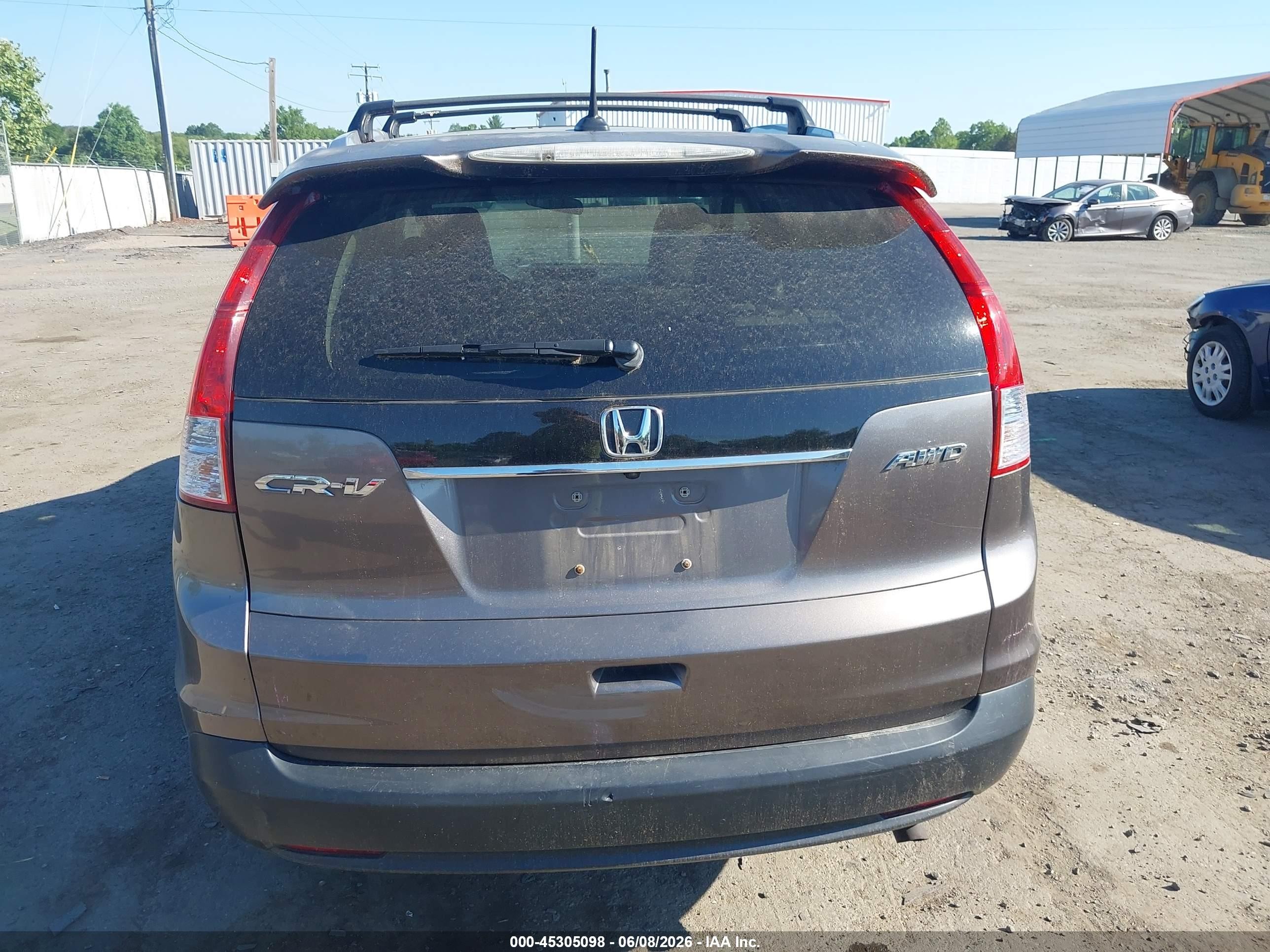 2012 Honda Cr-v Ex-l Brown vin: 5J6RM4H75CL021766