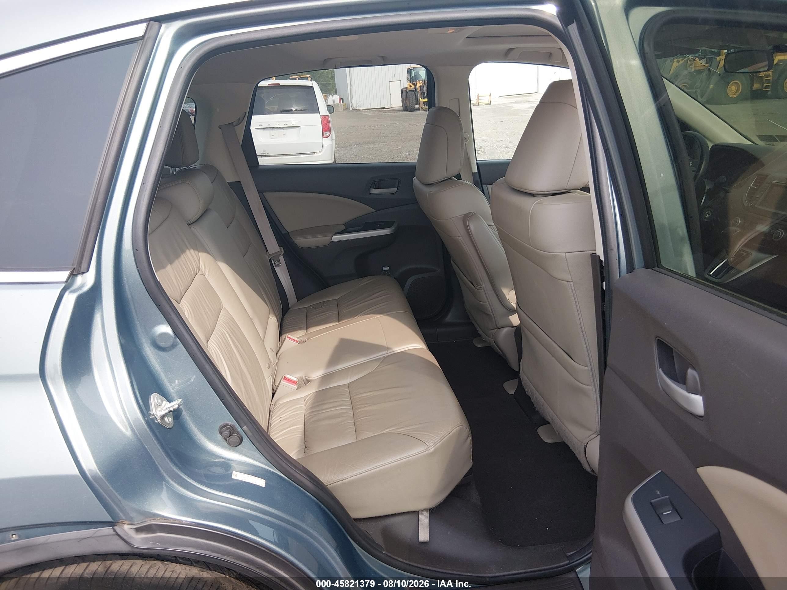 2012 Honda Cr-v Ex-l Green vin: 5J6RM4H75CL024263