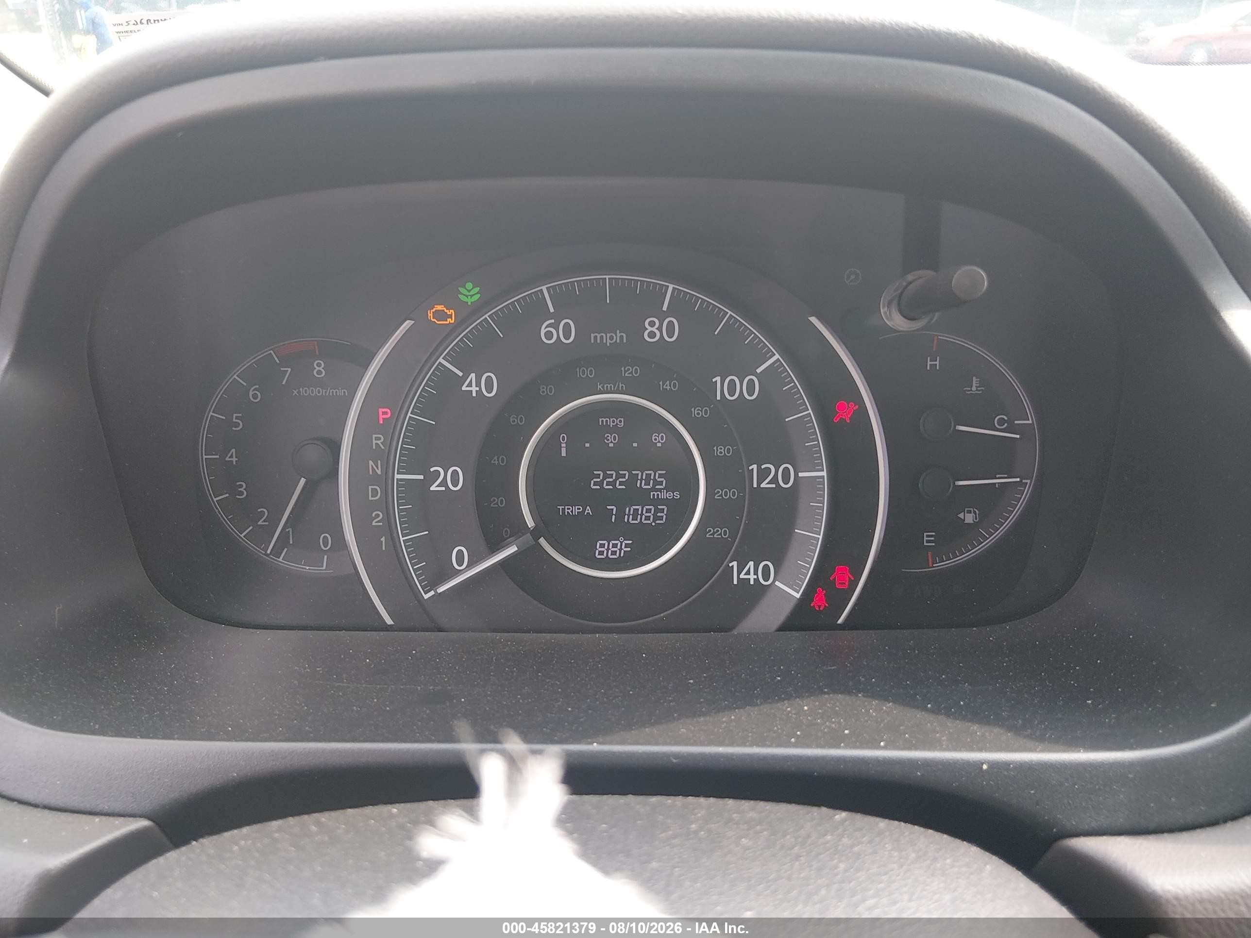 2012 Honda Cr-v Ex-l Green vin: 5J6RM4H75CL024263