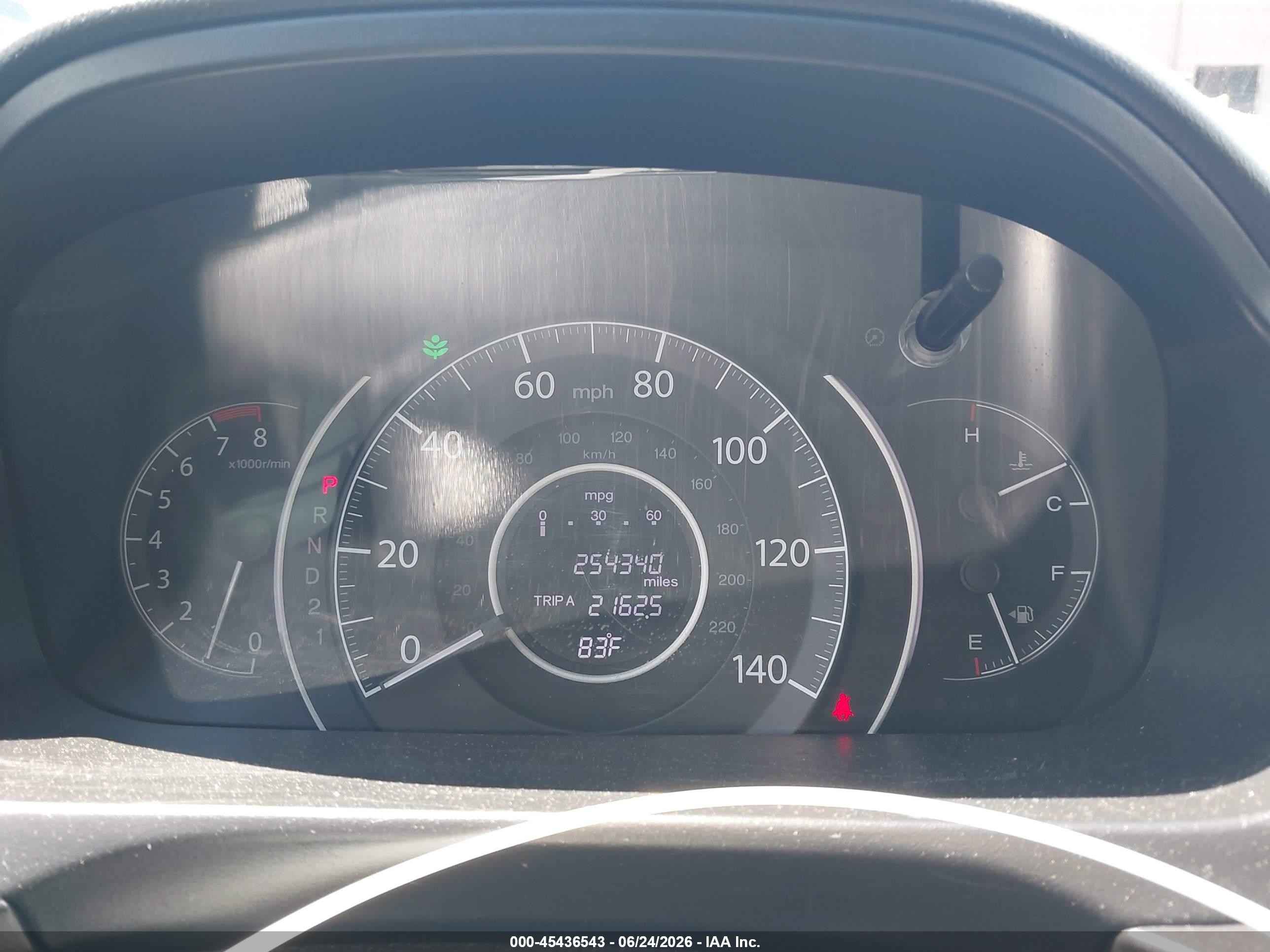2012 Honda Cr-v Ex-l Gray vin: 5J6RM4H75CL032041