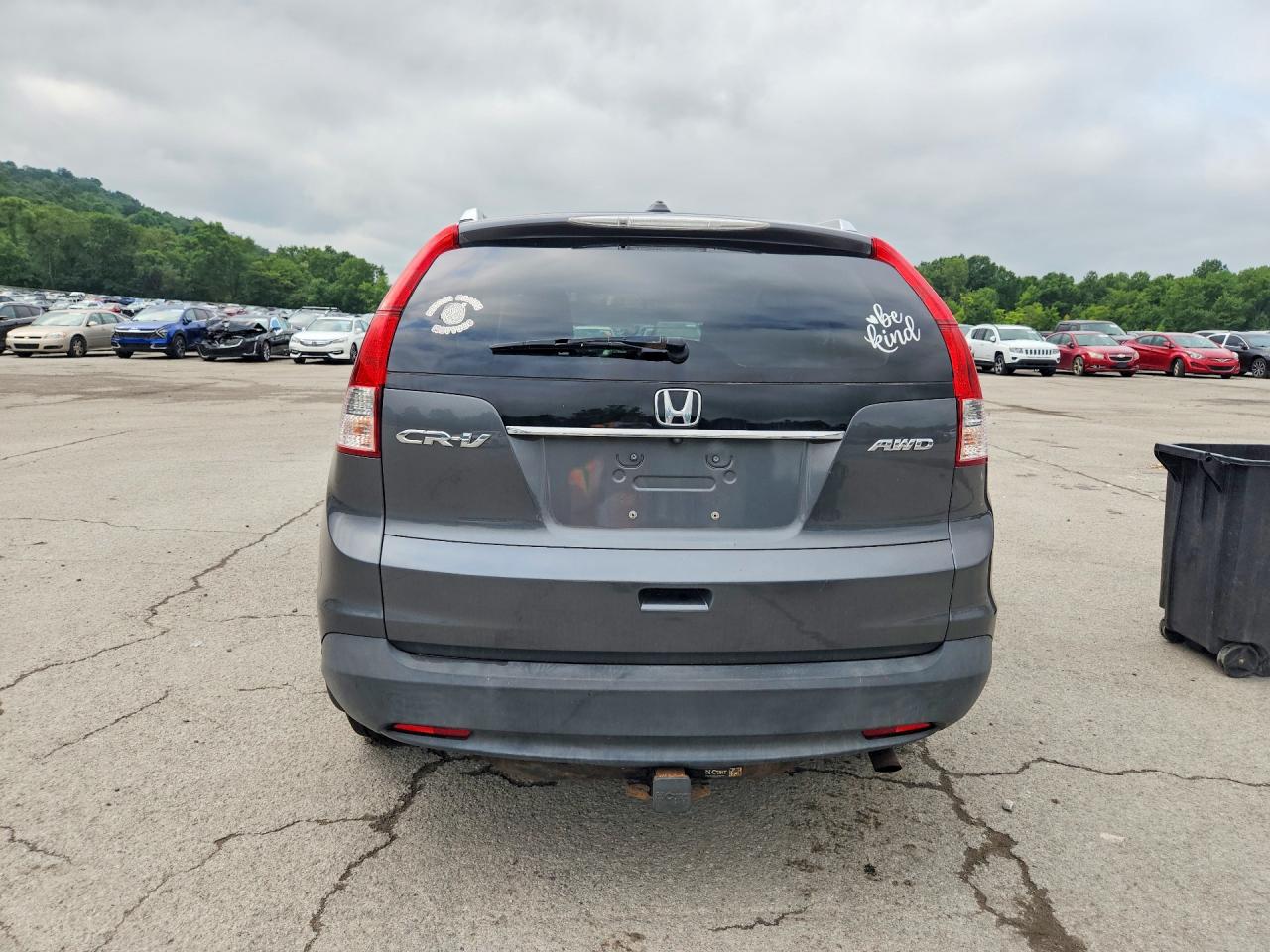 2012 Honda Cr-v Exl Charcoal vin: 5J6RM4H75CL032251