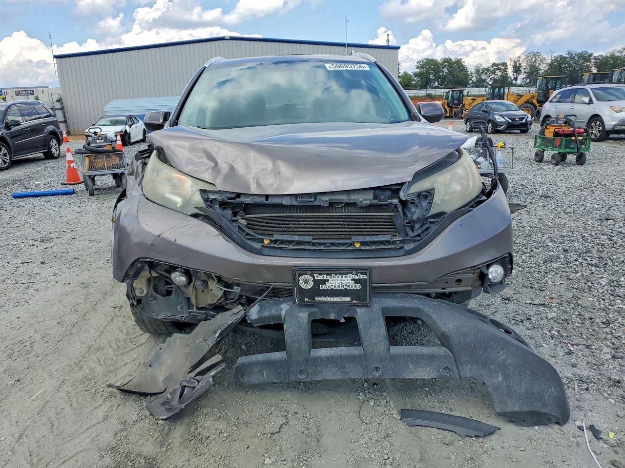 2012 Honda Cr-v Exl Gray vin: 5J6RM4H75CL036543