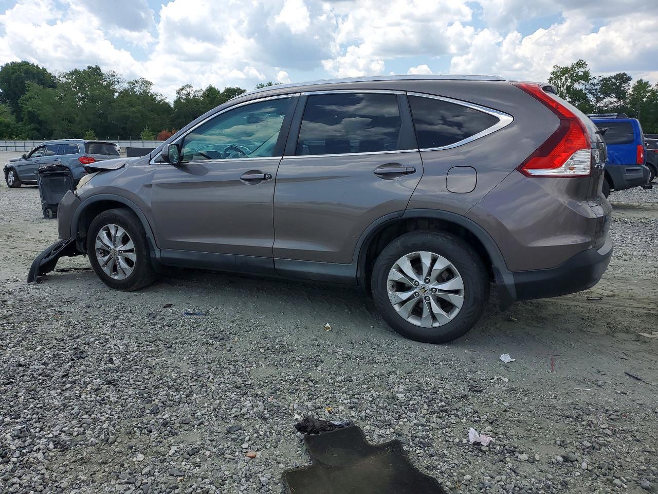 2012 Honda Cr-v Exl Gray vin: 5J6RM4H75CL036543