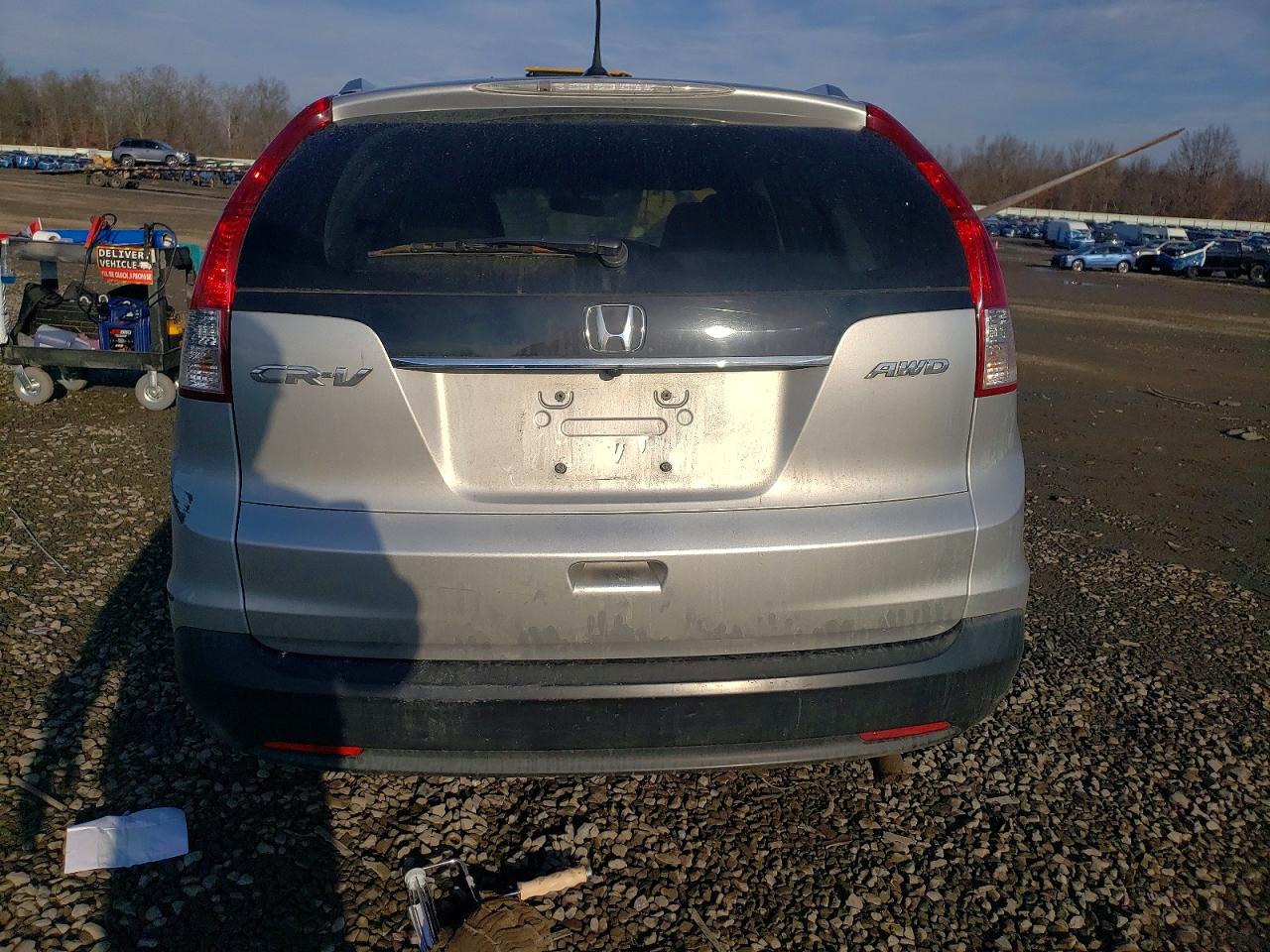 2012 Honda Cr-v Exl Серебряный vin: 5J6RM4H75CL041645