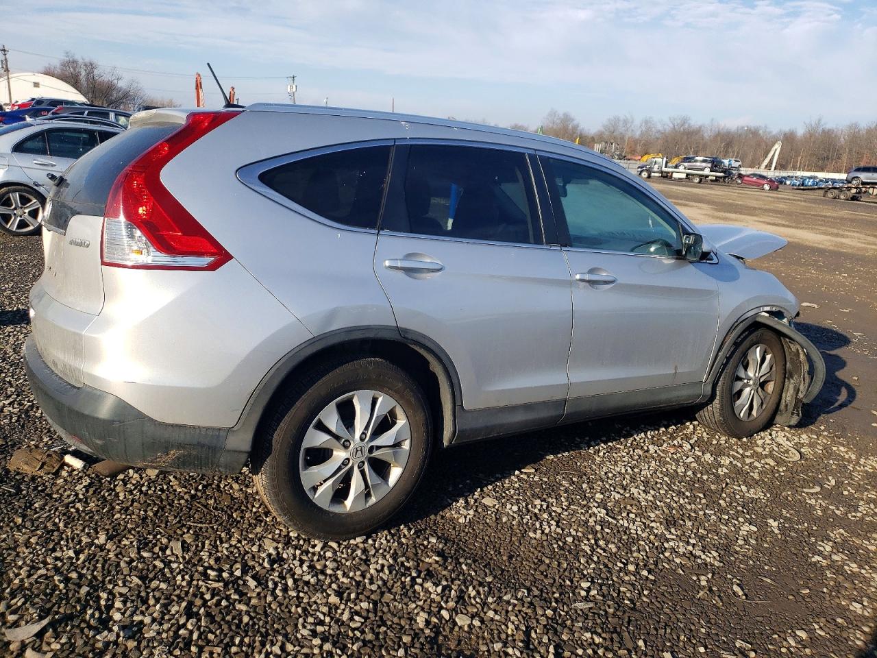 2012 Honda Cr-v Exl Серебряный vin: 5J6RM4H75CL041645