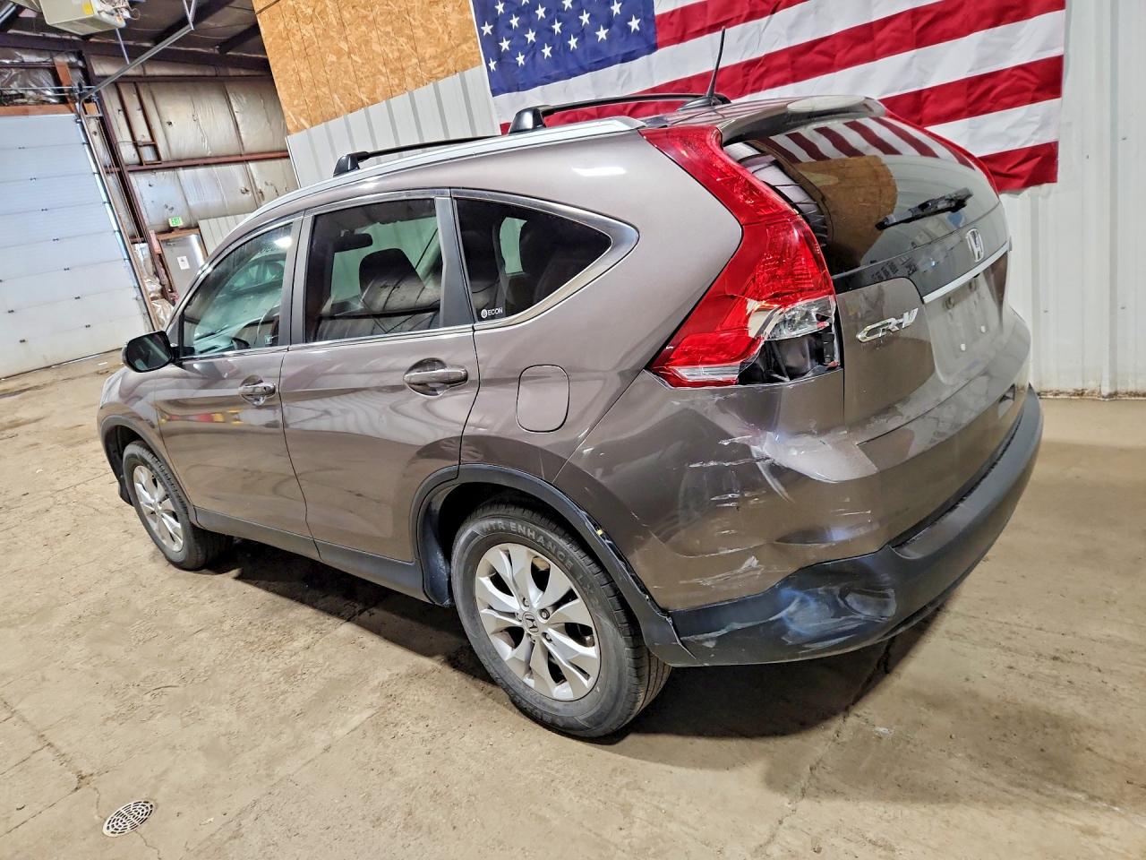 2012 Honda Cr-v Exl Tan vin: 5J6RM4H75CL055514