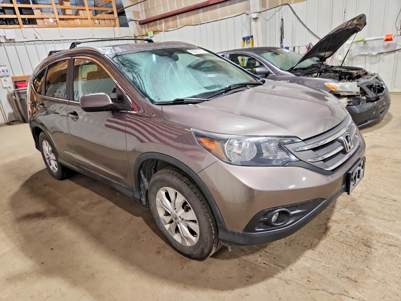 2012 Honda Cr-v Exl Tan vin: 5J6RM4H75CL055514