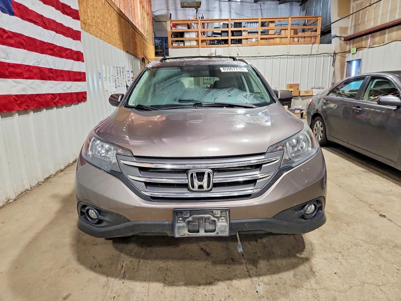 2012 Honda Cr-v Exl Tan vin: 5J6RM4H75CL055514