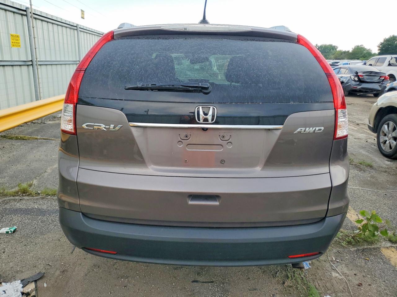 2012 Honda Cr-v Exl Brown vin: 5J6RM4H75CL055531