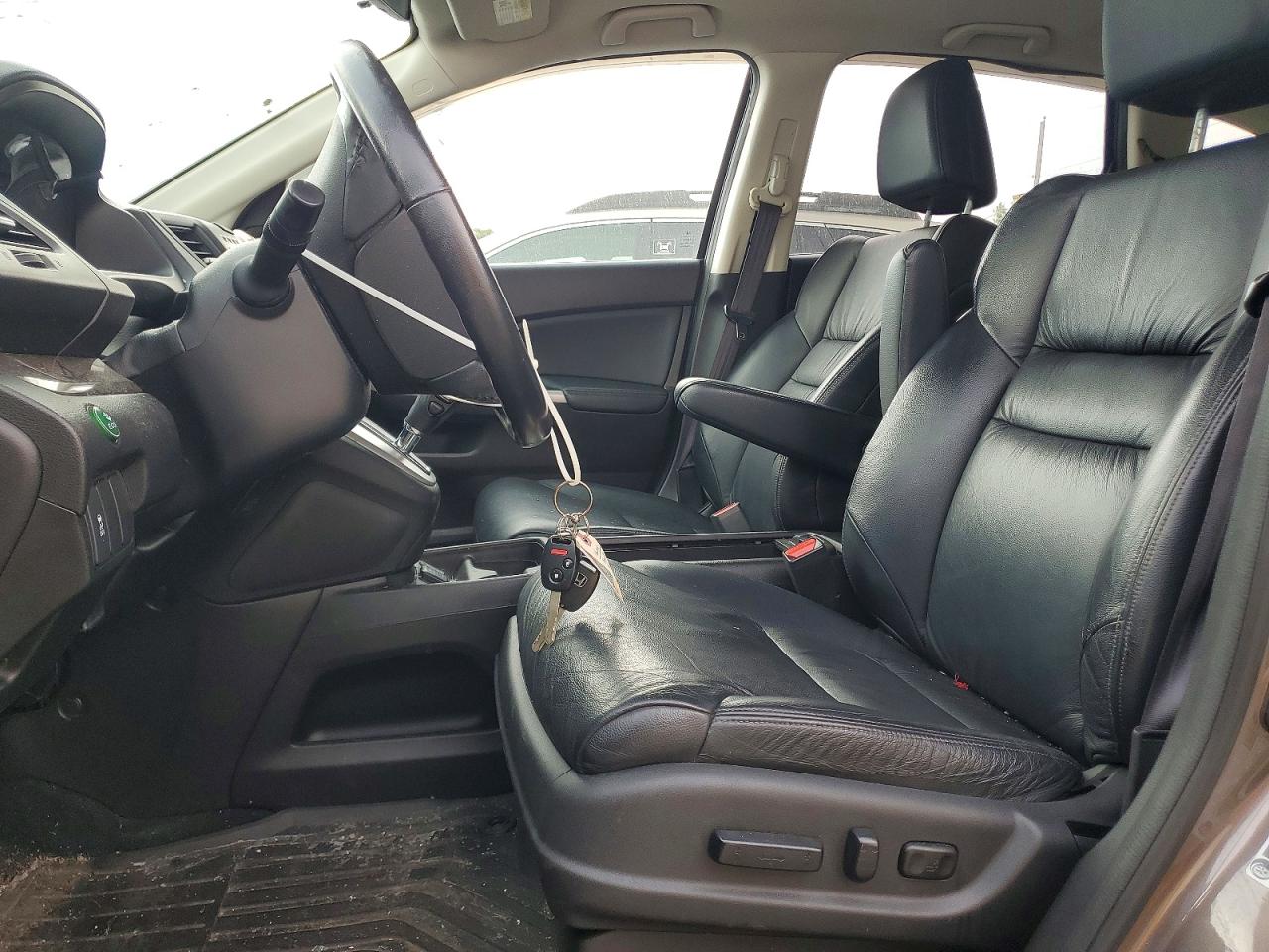 2012 Honda Cr-v Exl Brown vin: 5J6RM4H75CL055531