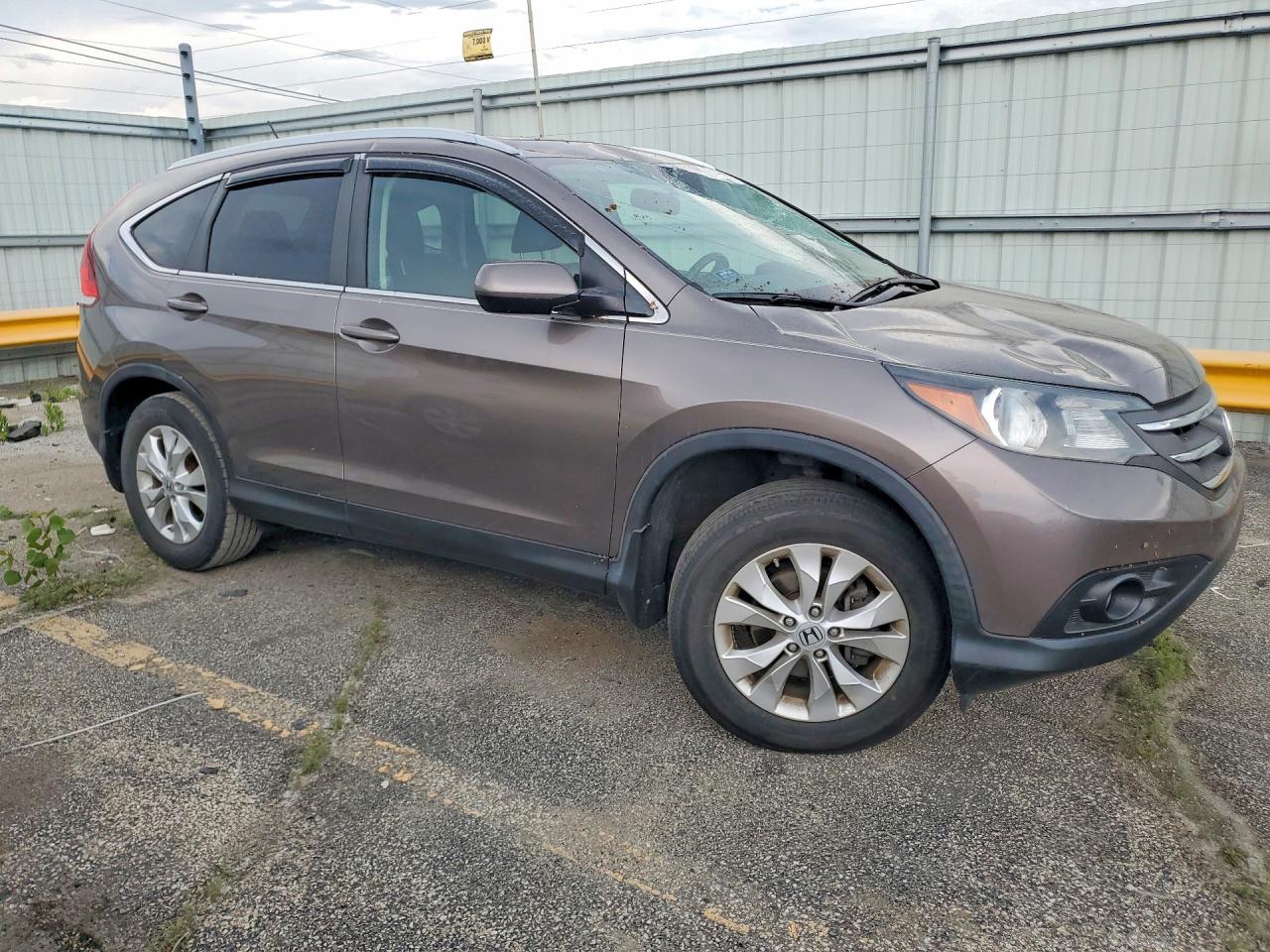 2012 Honda Cr-v Exl Brown vin: 5J6RM4H75CL055531