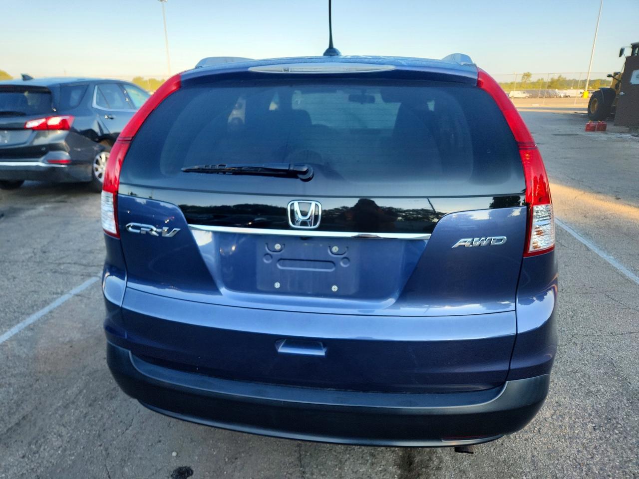 2012 Honda Cr-v Exl Blue vin: 5J6RM4H75CL056808