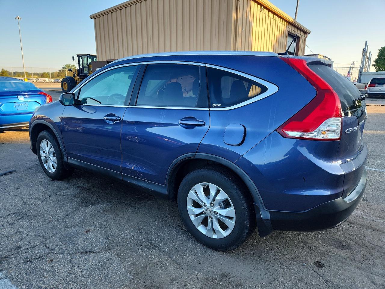 2012 Honda Cr-v Exl Blue vin: 5J6RM4H75CL056808