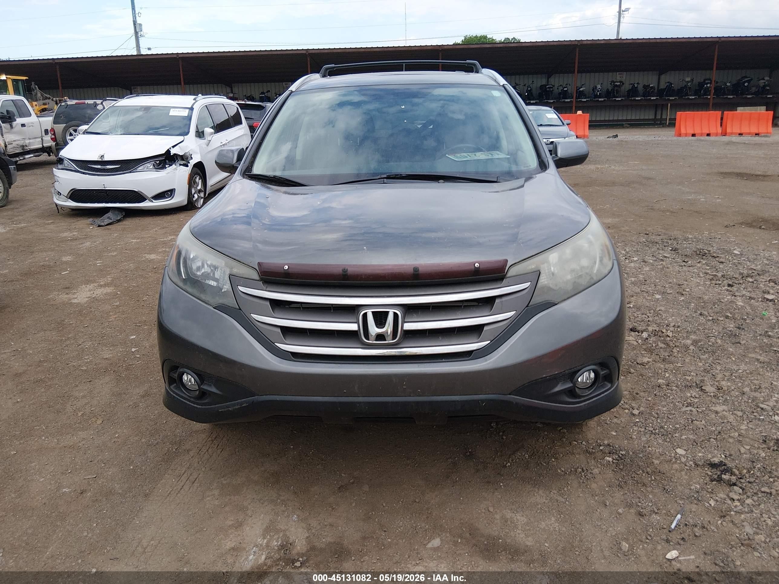 2012 Honda Cr-v Ex-l Gray vin: 5J6RM4H75CL069140