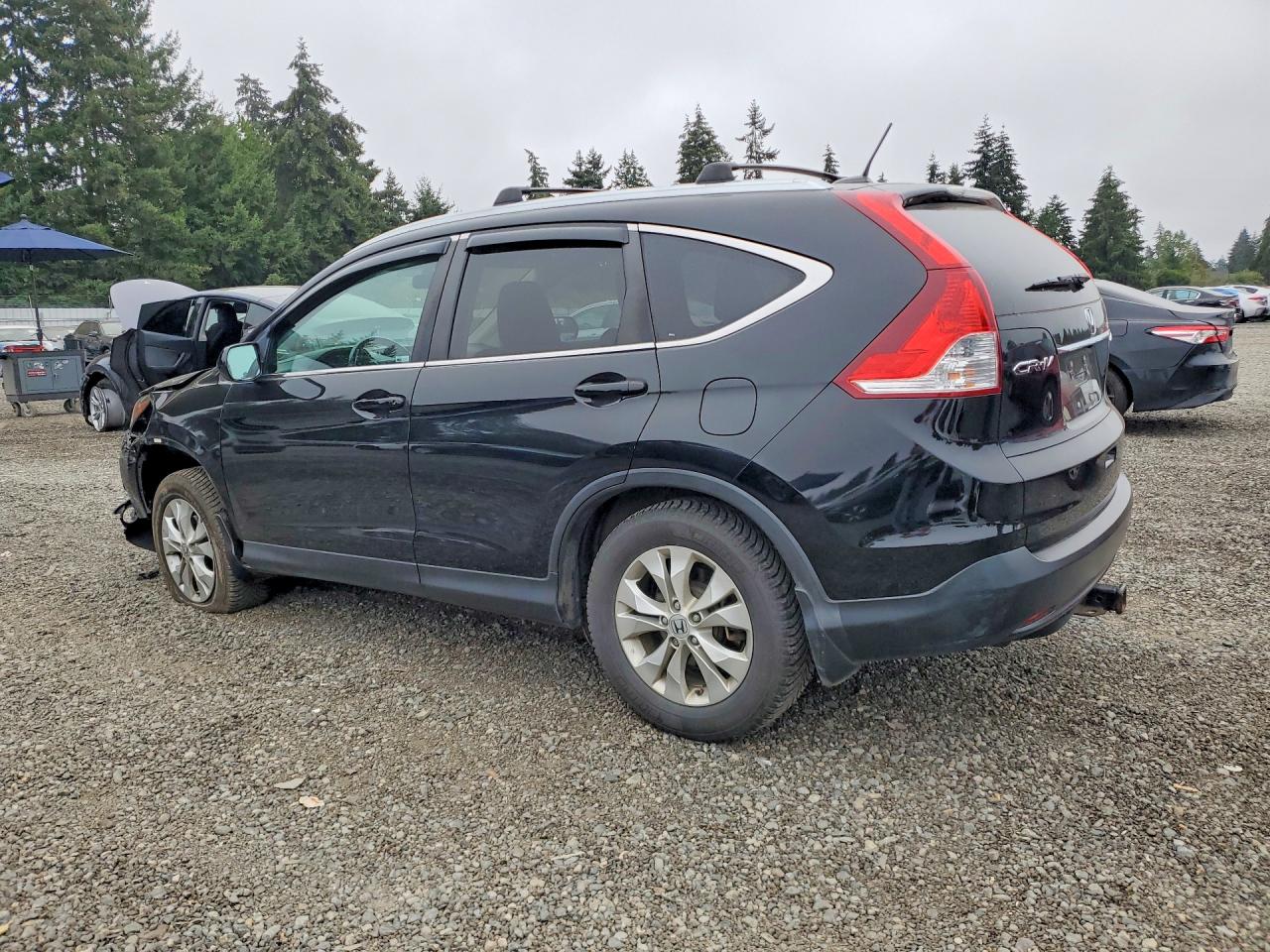 2013 Honda Cr-v Exl Black vin: 5J6RM4H75DL001485