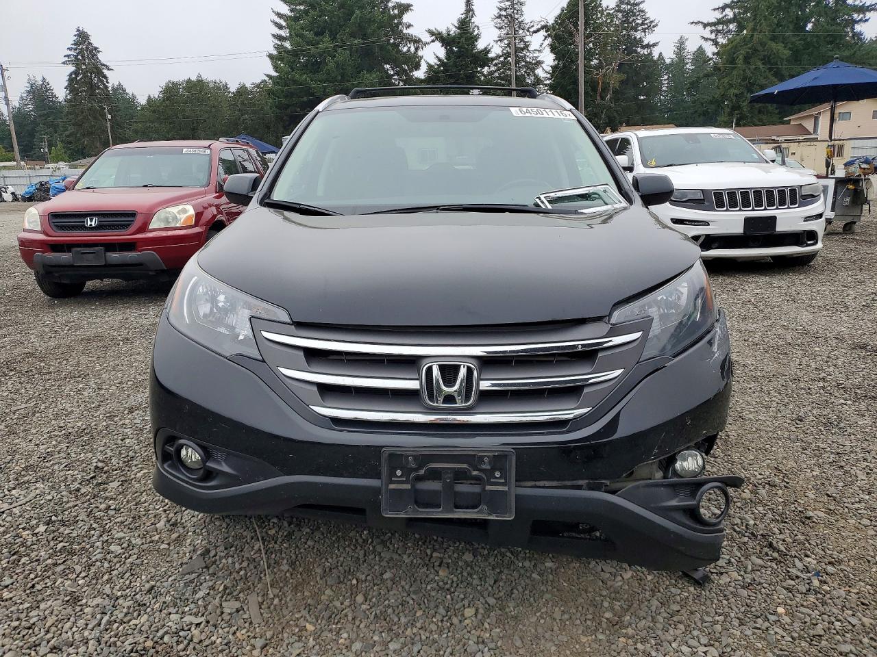 2013 Honda Cr-v Exl Black vin: 5J6RM4H75DL001485