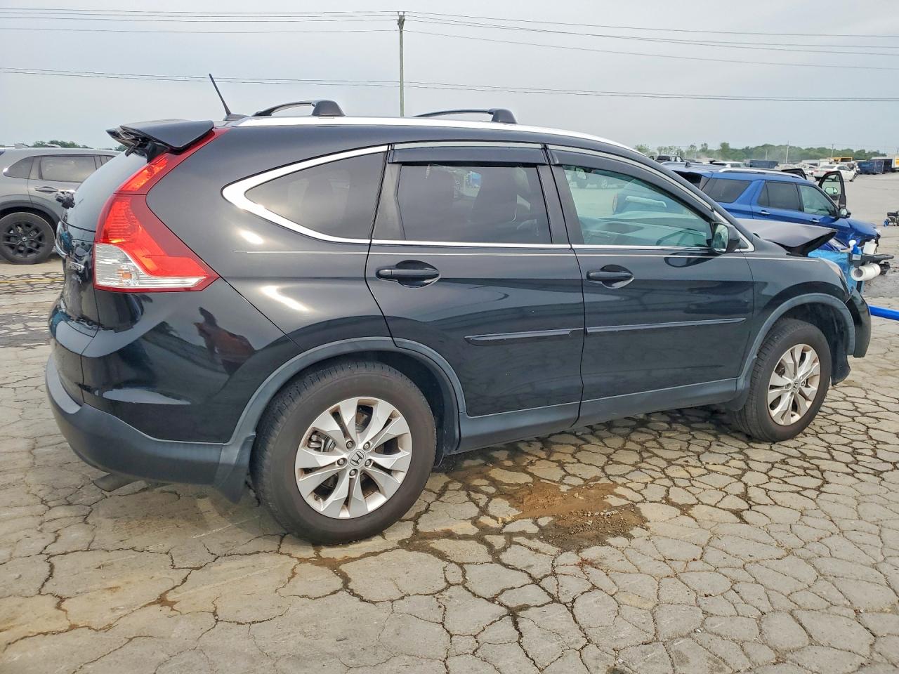 2013 Honda Cr-v Exl Black vin: 5J6RM4H75DL010655
