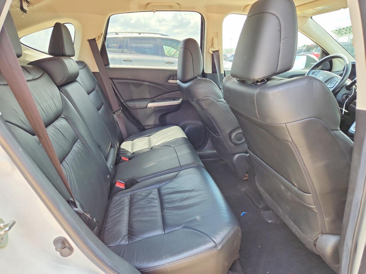 2013 Honda Cr-v Exl White vin: 5J6RM4H75DL024538
